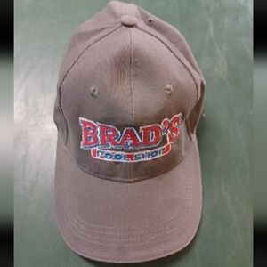 Brads Pool Hat Cap Vintage Gray